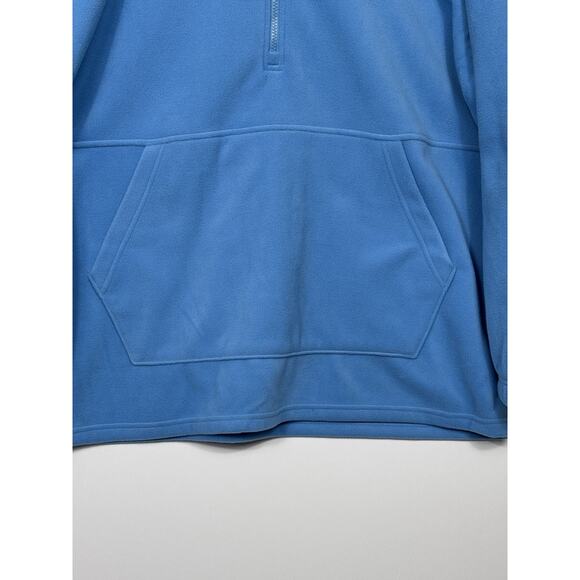 Xersion 2XL Big & Tall Polar Fleece 1/2 Zip Pullover Blue NWT Loose Fit Soft - Picture 2 of 11
